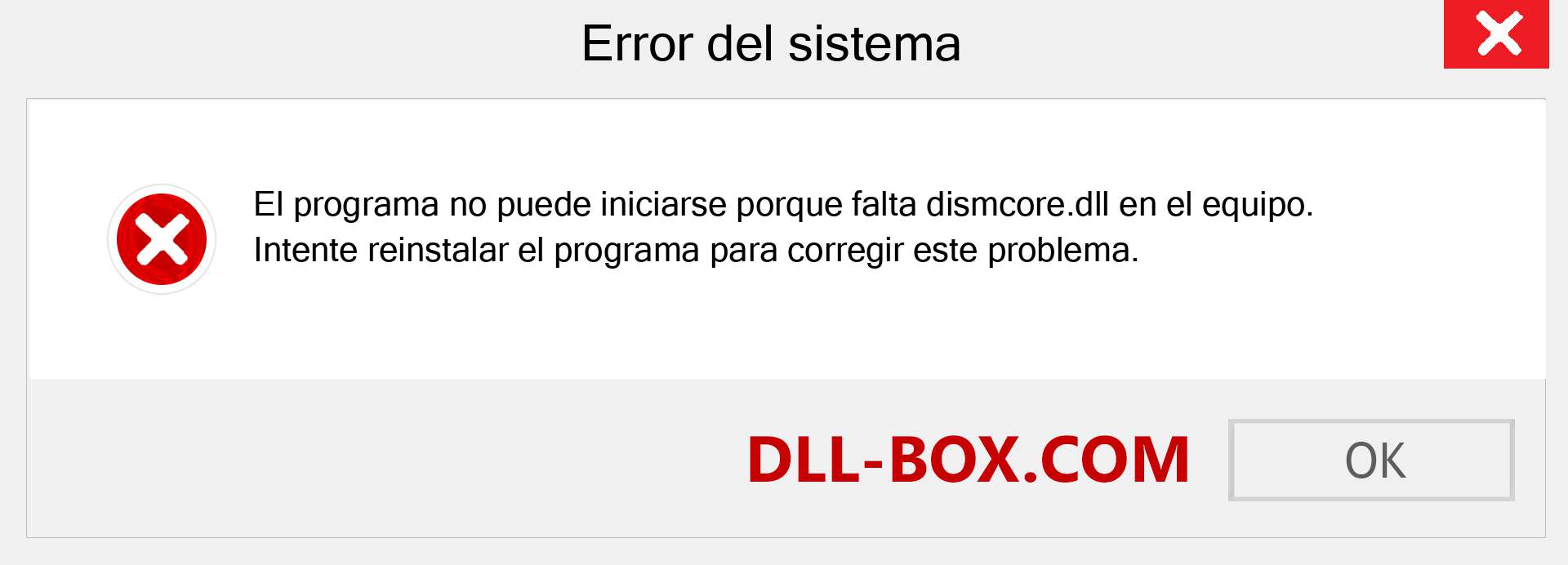 ¿Falta el archivo dismcore.dll ?. Descargar para Windows 7, 8, 10 - Corregir dismcore dll Missing Error en Windows, fotos, imágenes